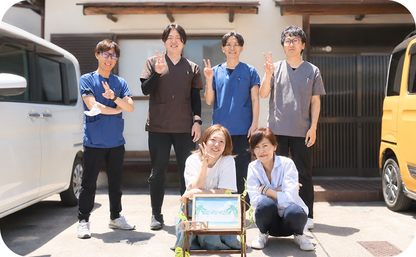 相談しやすく、穏やかな人間関係
